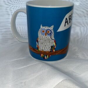 Teacher Coffee Mug West Elm Teach For America Owls Teaching Ceramic EUC School